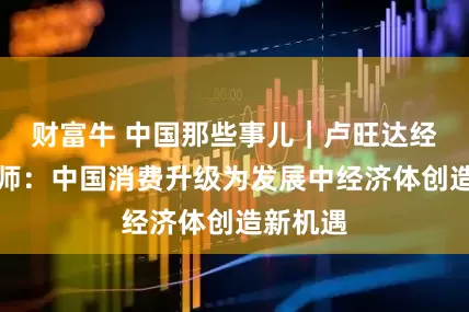 财富牛 中国那些事儿｜卢旺达经济分析师：中国消费升级为发展中经济体创造新机遇