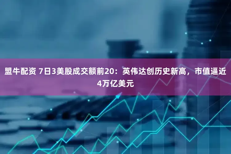 盟牛配资 7日3美股成交额前20：英伟达创历史新高，市值逼近4万亿美元